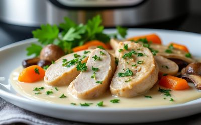 Blog 27 Blanquette de poulet au Cookeo : fondante et rapide