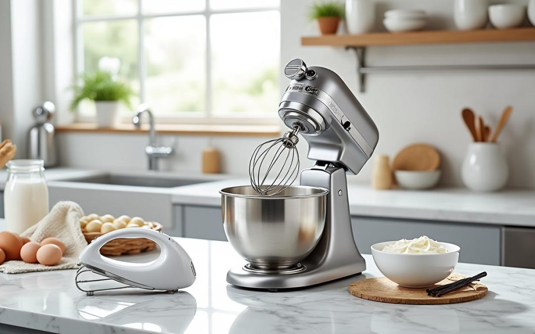 Robot pâtissier ou batteur électrique : que choisir ?