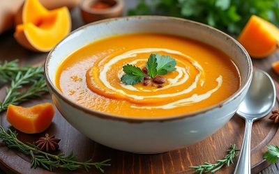 Blog 26 Soupe de butternut au Thermomix : veloutée et gourmande