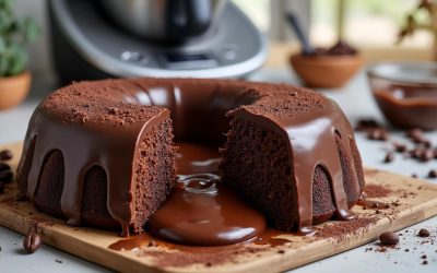 Fondant au chocolat au Thermomix : cœur coulant garanti