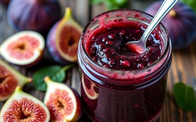 Confiture de figues au Thermomix : goût intense et texture parfaite