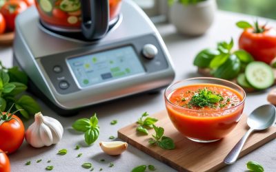 Gaspacho au Thermomix : recette fraîche et express