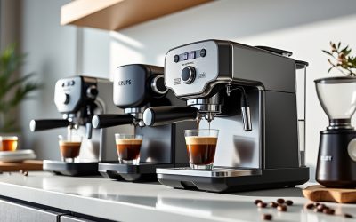Machine à café Krups : comparatif des modèles et avis