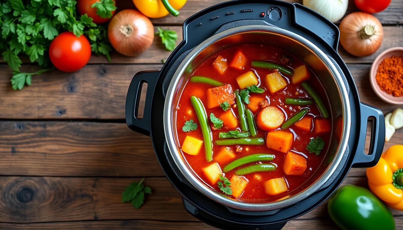 découvrez la recette complète et conviviale de la marmite espagnole au cookeo, un plat savoureux et facile à préparer pour toute la famille.