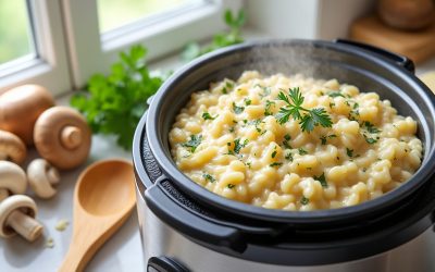 Risotto au Cookeo : crémeux et prêt en quelques minutes