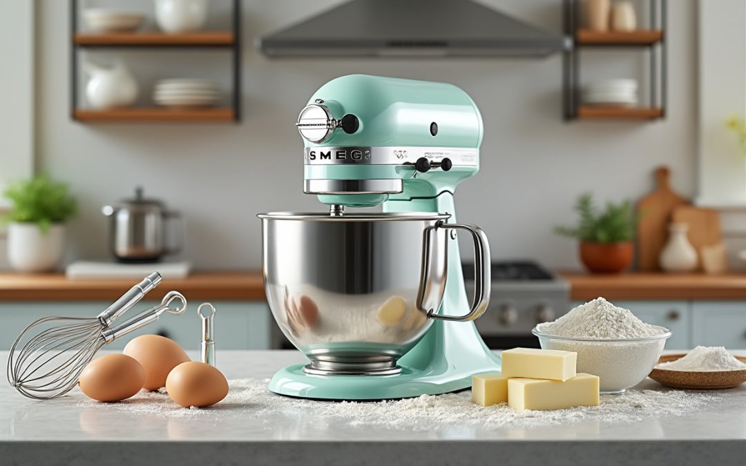 découvrez le robot pâtissier smeg alliant design élégant, performances professionnelles et prix compétitif pour sublimer toutes vos recettes.