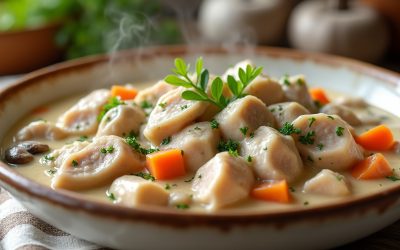 Accueil 7 Blanquette de dinde au Cookeo : légère et onctueuse