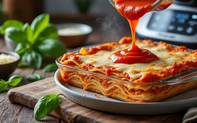 Accueil 4 Lasagnes au Thermomix : sauce onctueuse et montage parfait