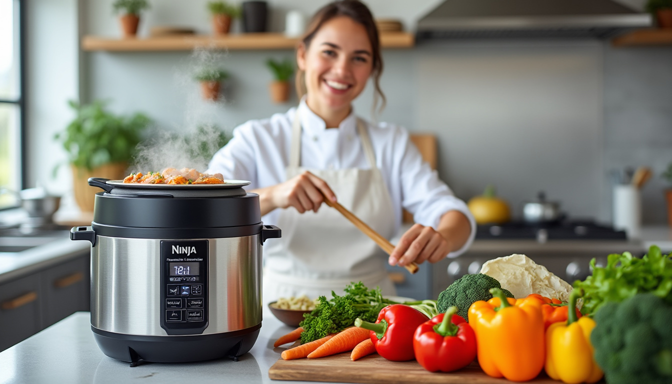 Multicuiseur Ninja : comparatif et fonctionnalités clés 1 découvrez notre comparatif des multicuiseurs ninja et explorez leurs fonctionnalités clés pour choisir l'appareil idéal adapté à vos besoins culinaires.