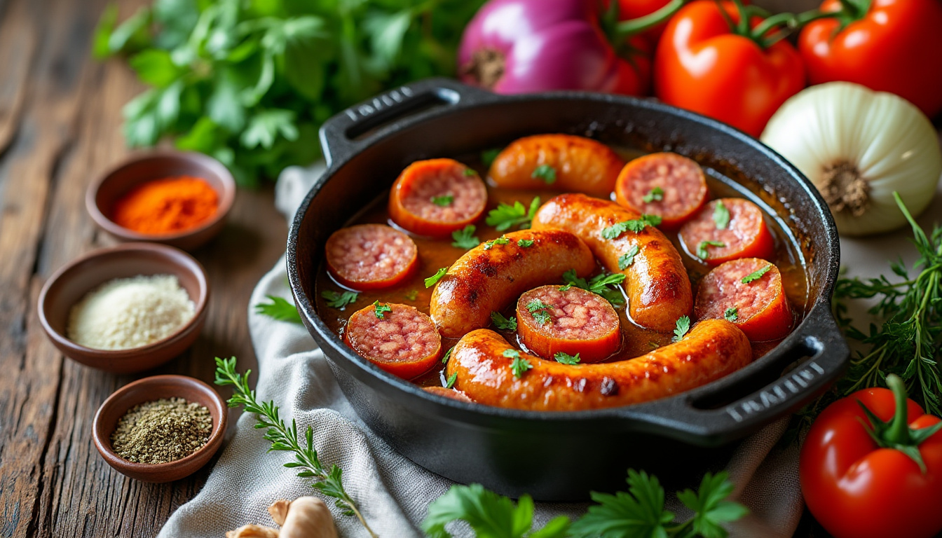 Rougail saucisse au Cookeo : recette créole facile 1 découvrez une recette créole facile de rougail saucisse au cookeo, pour un plat savoureux et rapide à préparer chez vous.