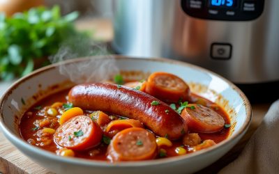 Rougail saucisse au Cookeo : recette créole facile