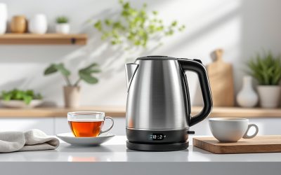 Bouilloire à température réglable : idéale pour le thé et le café